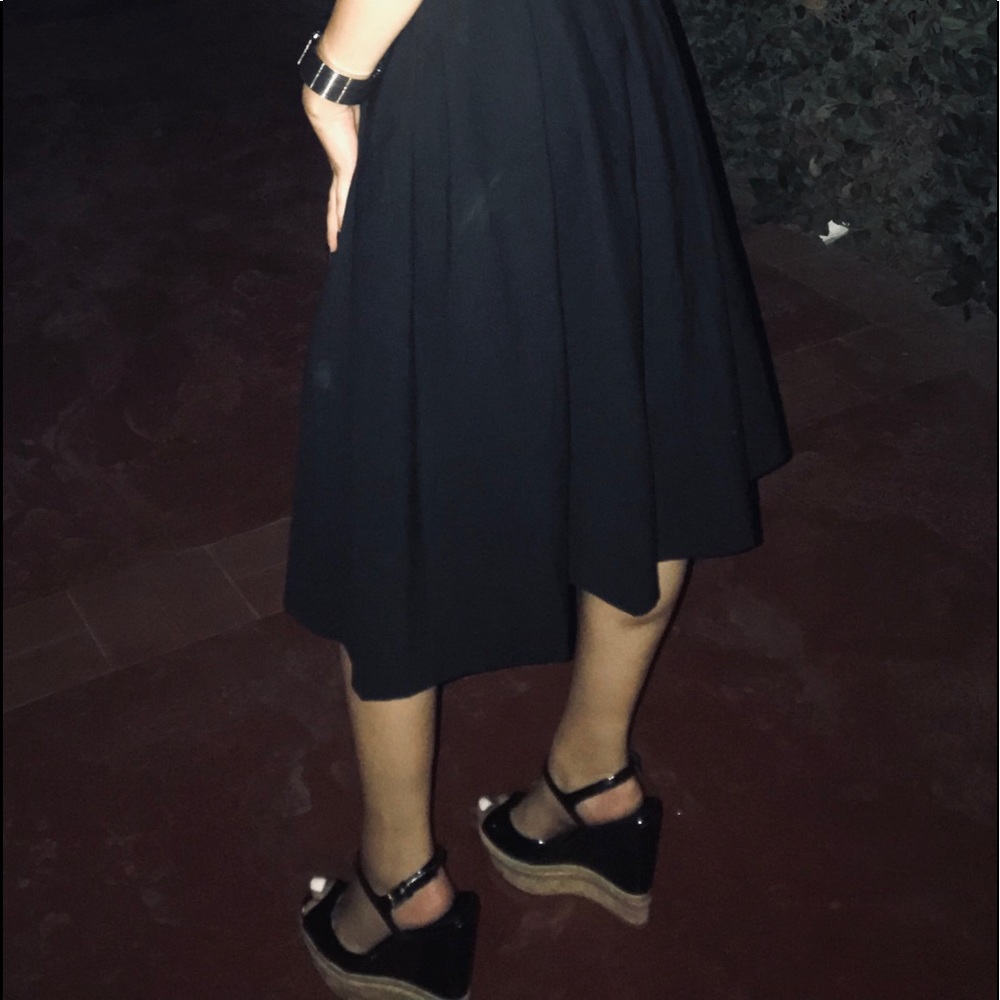 THEORY STRAPLESS BLACK DRESS - Picture 2 of 8